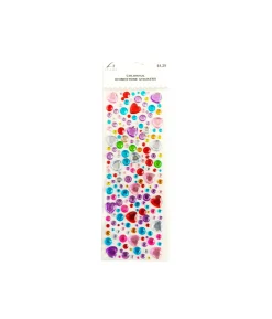 Colorful Mixed Rhinestone Stickers