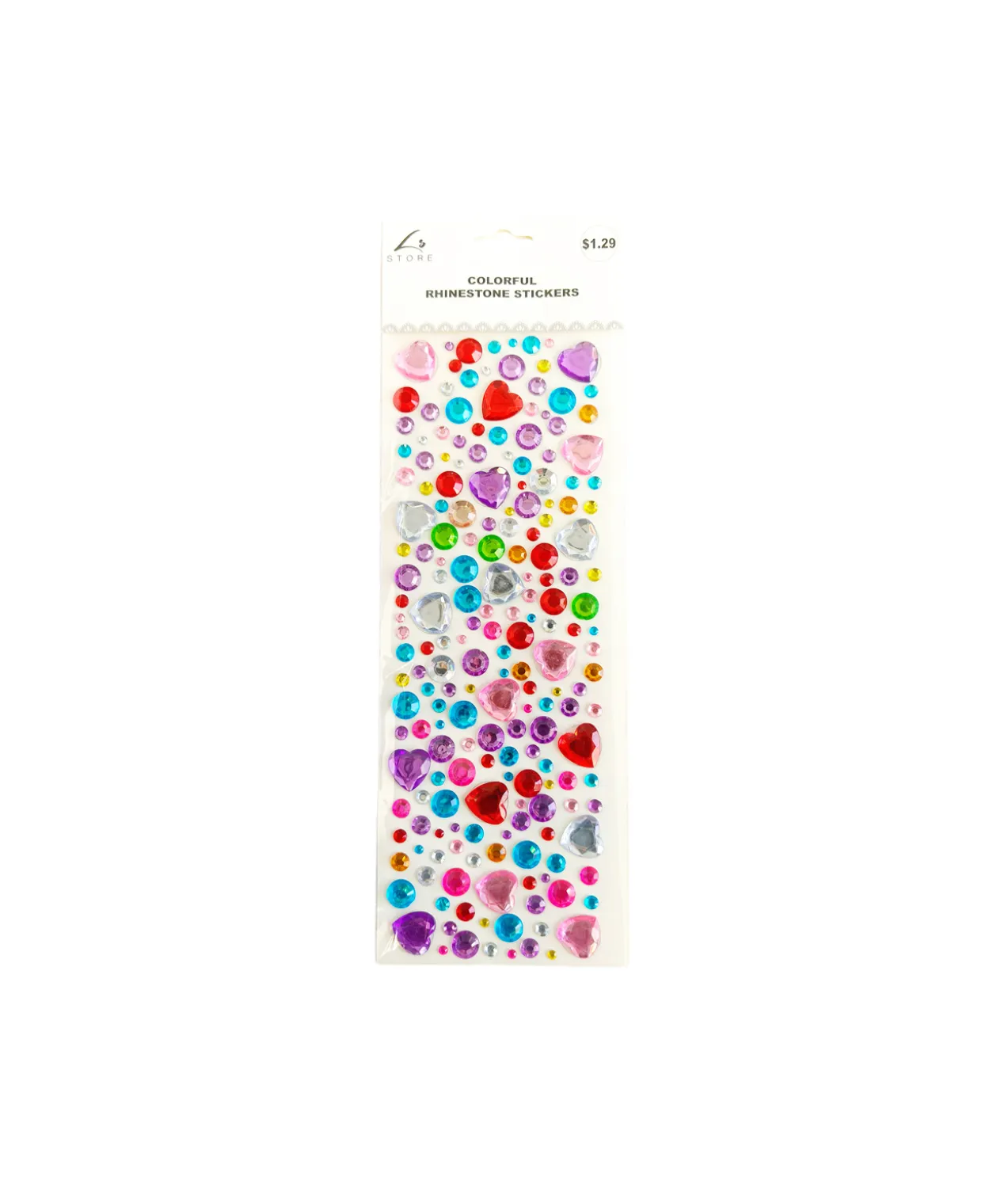 Colorful Mixed Rhinestone Stickers