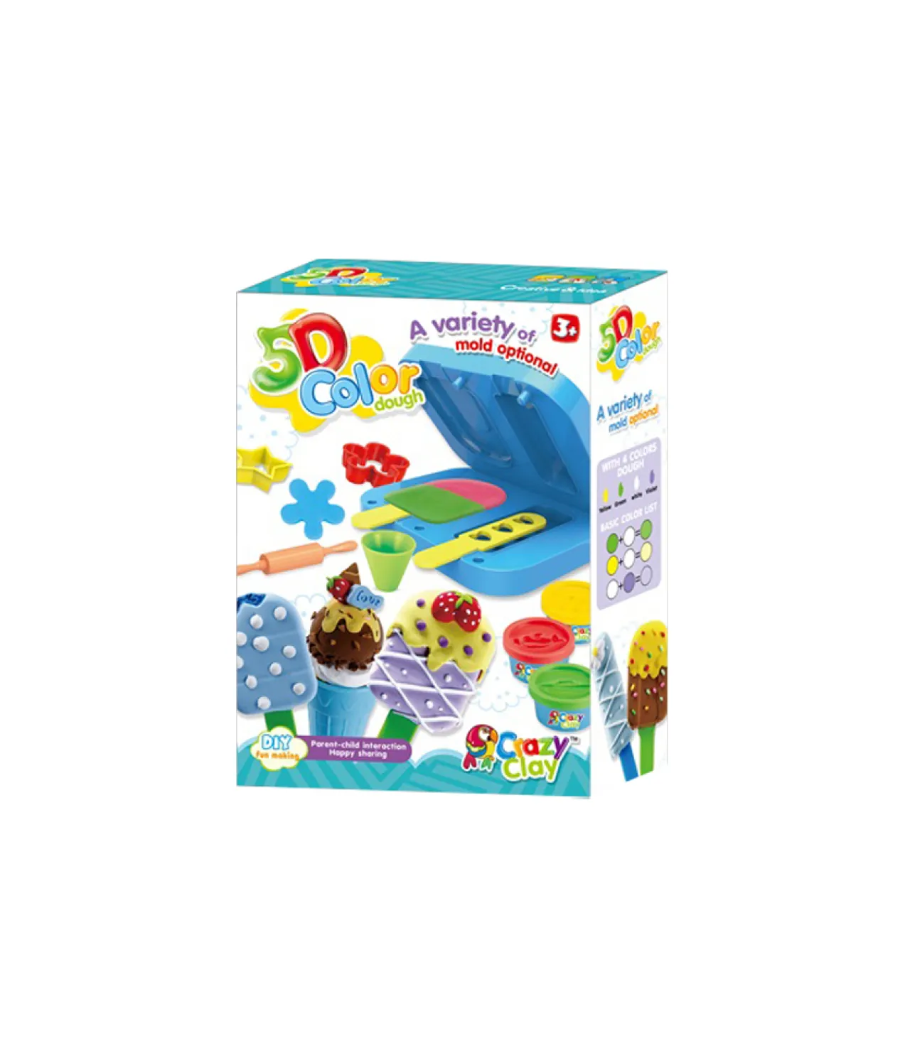 Colour Dough Food Maker Kit Assorted