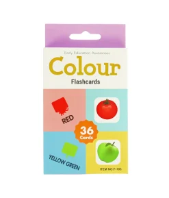 Colour Flash Card 36pc 7.8×11.7cm