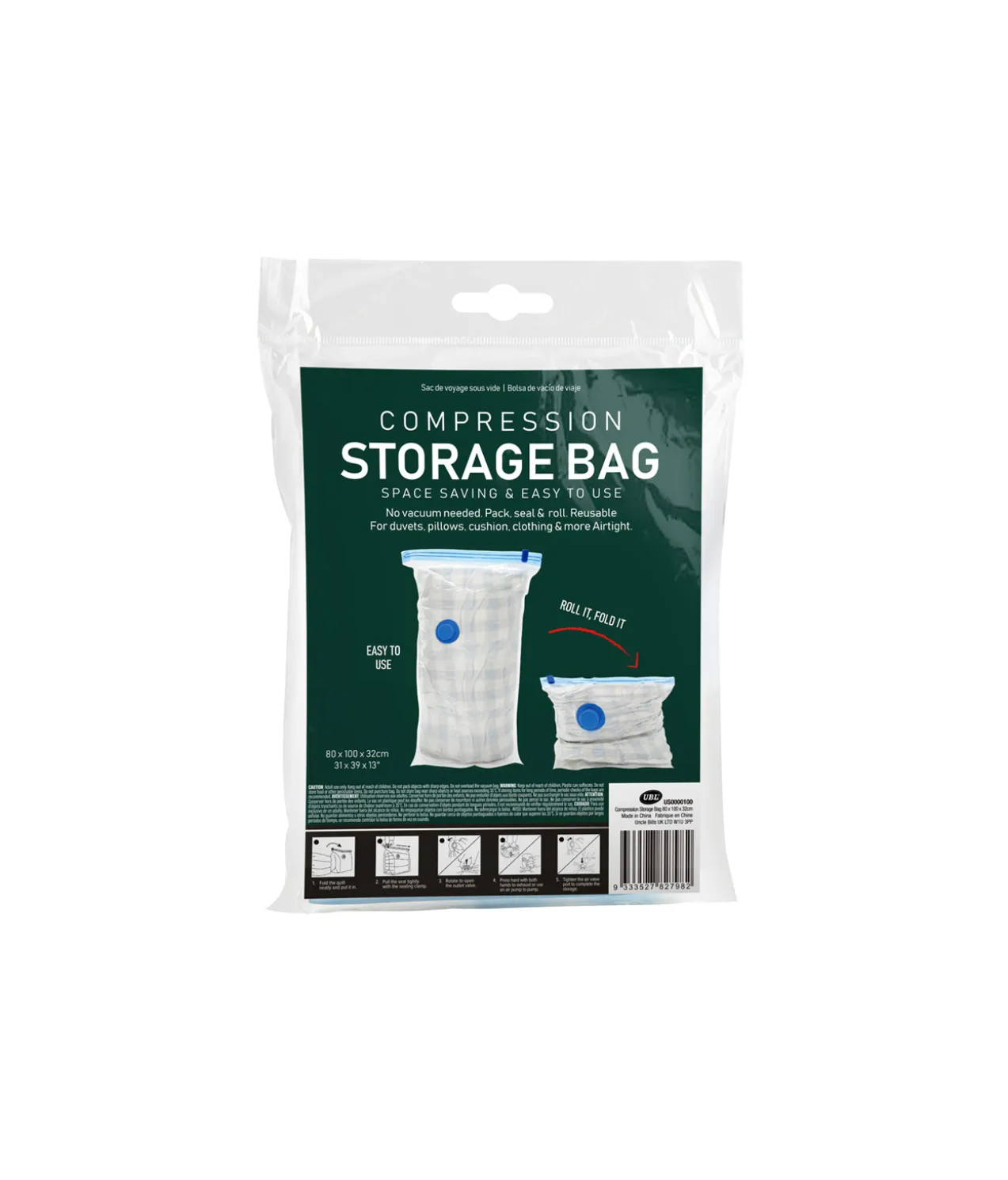 Compression Storage Bag 80x100x32cm