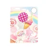 Cone & Candy Birthday Theme Party Foil Balloons 5pc