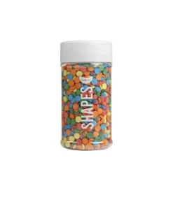 Confetti Rainbow Shapes 5mm 65g