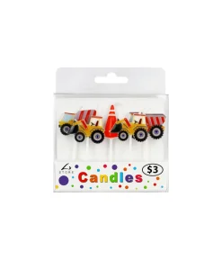 Construction Candles 5pk
