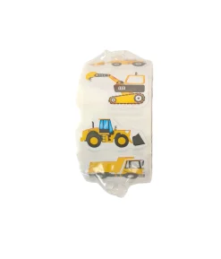 Construction Sticker Roll 2.5×2.5cm 500pc