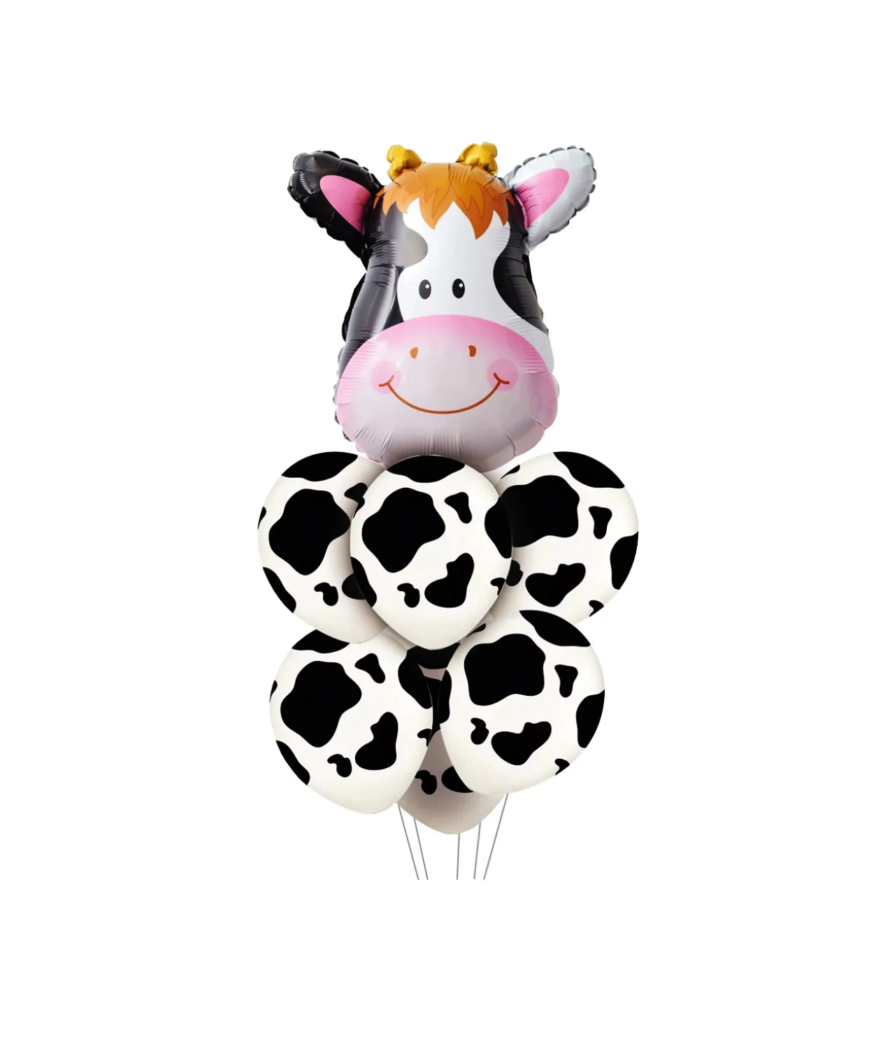 Cow Party Balloon Set 7pc