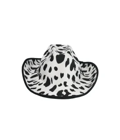 Cow Print Cowboy Hat