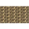Craft Wrapping Paper With Birthday Print Assorted 70cmx5m