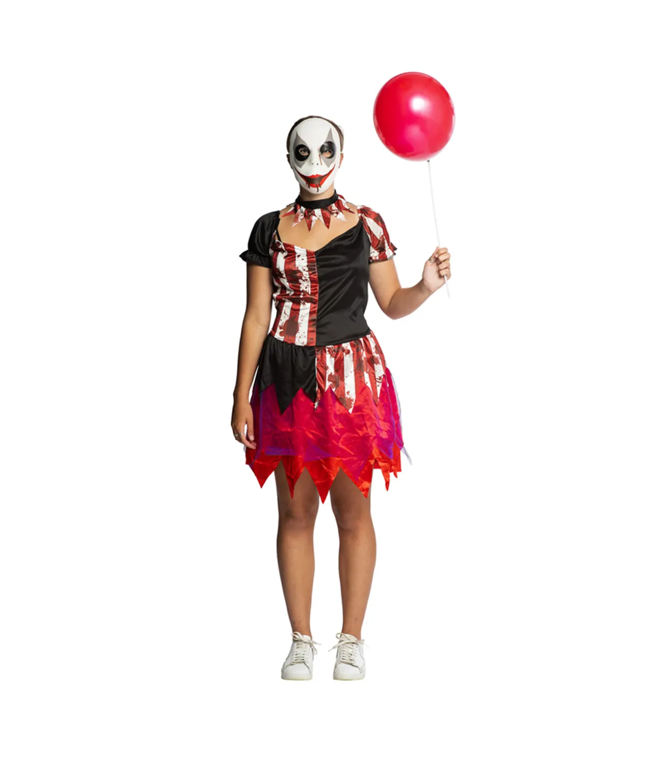 Crazed Clown Woman