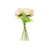 Cream Rose 7 Heads 30cm