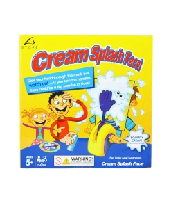 Cream Splash Face Jokes Games