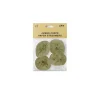 Crepe Paper Streamers Gold 4pk