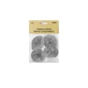 Crepe Paper Streamers Silver 4pk