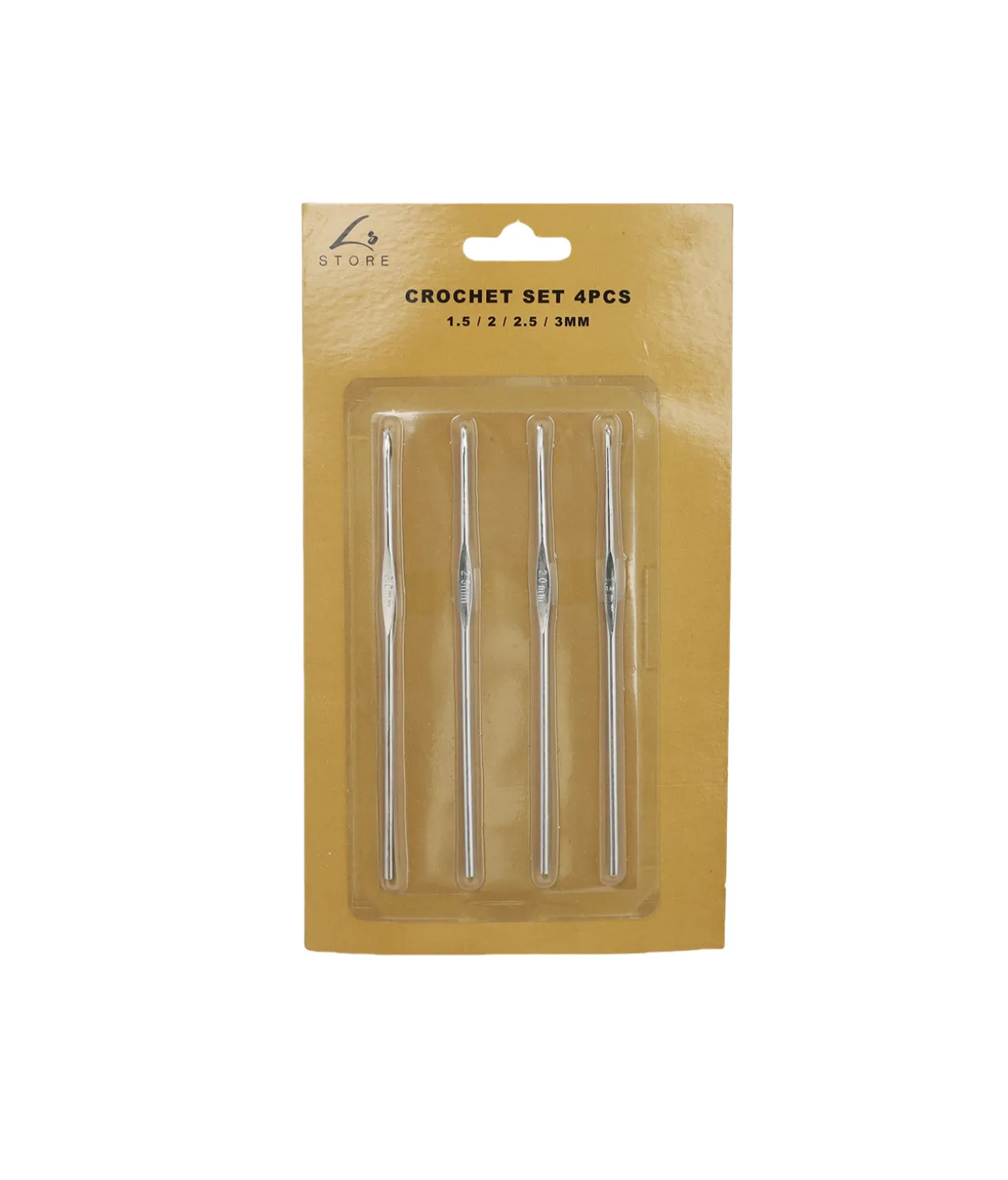 Crochet Set 4pc