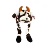Dairy Cow Plush Hat