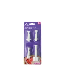 Daisy Fondant Plunger Cutters 4pc