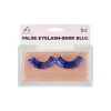 Dark Blue Metallic False Eyelashes