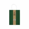 Dark Green Large Paper Bag 2pc