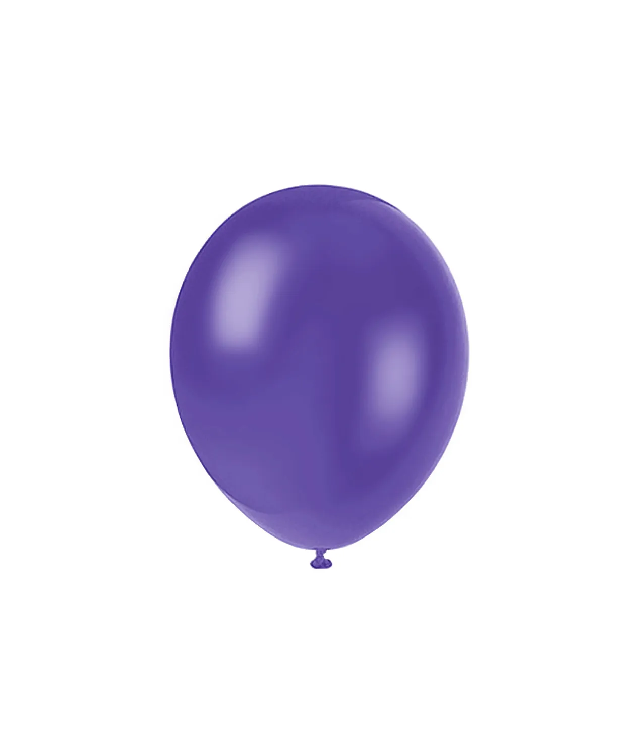 Dark Purple Latex Plain Balloons 12inch 20pk