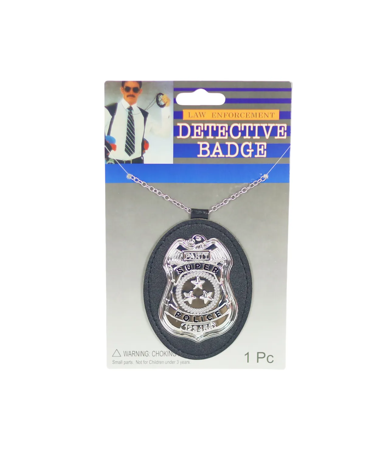 Datective Badges With Chain