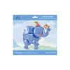 3D Elephant Foil Balloon 60x59x27cm
