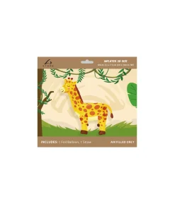 3D Giraffe Foil Balloon 69x71x30cm