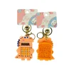 Dinosaur Calculator Keychain Assorted 7cm