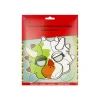Dinosaur DIY Paper Masks 18cm 4pc