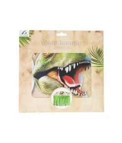 Dinosaur Fringe Door Banner 76 x 70cm
