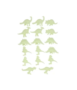 Dinosaur Glow In Dark 6cm 16pk