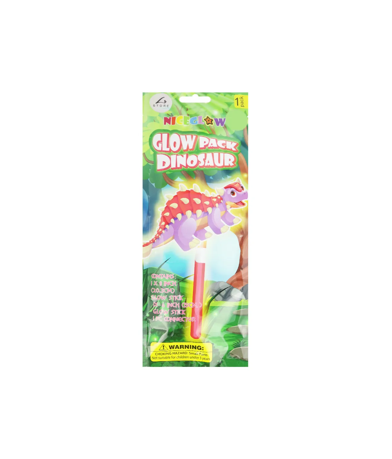 Dinosaur Glow Pack 1pc