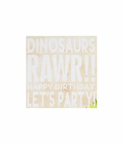 Dinosaur Napkins 20pc