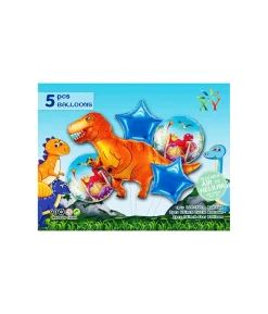 Dinosaur Party Balloon Set 5pc