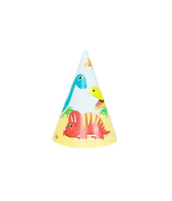 Dinosaur Party Hats 12pk
