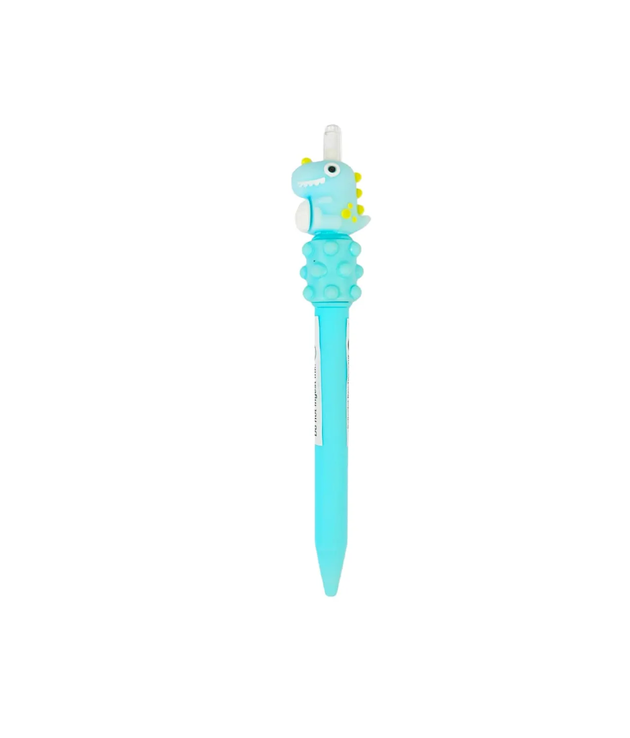 Dinosaur Press Type Ballpoint Pen 15cm Assorted Colours