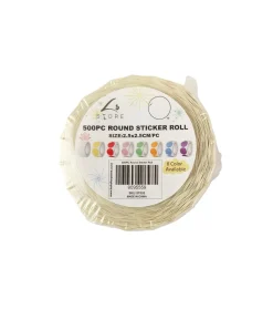 Dot Sticker Roll 2.5×2.5cm 500pc