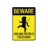 Drunk Humorous Metal Sign 15x20cm 1pc