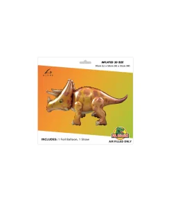 3D Triceratops Foil Balloon 95x50x33cm