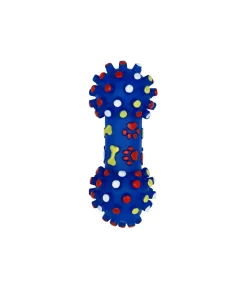 Dumbbell Squeaky Dog Toy Assorted
