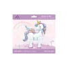 3D Unicorn Foil Balloon 61x66x32cm