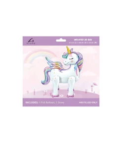 3D Unicorn Foil Balloon 61x66x32cm