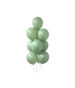 Dusty Green Latex Balloons 12inch 20pk