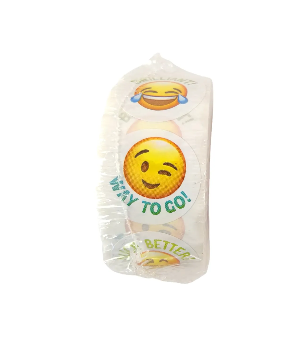 Emoji Sticker Roll 2.5×2.5cm 500pc