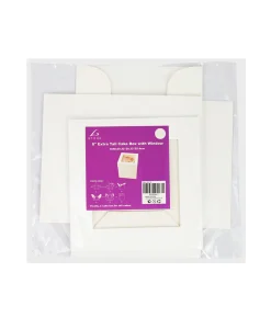 Extra Tall Cake Box with Window 8in