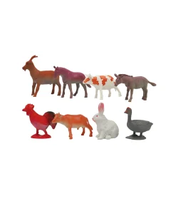 Farm Animal Model 8cm 8pk