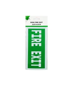 Fire Exit Sign 9x20cm