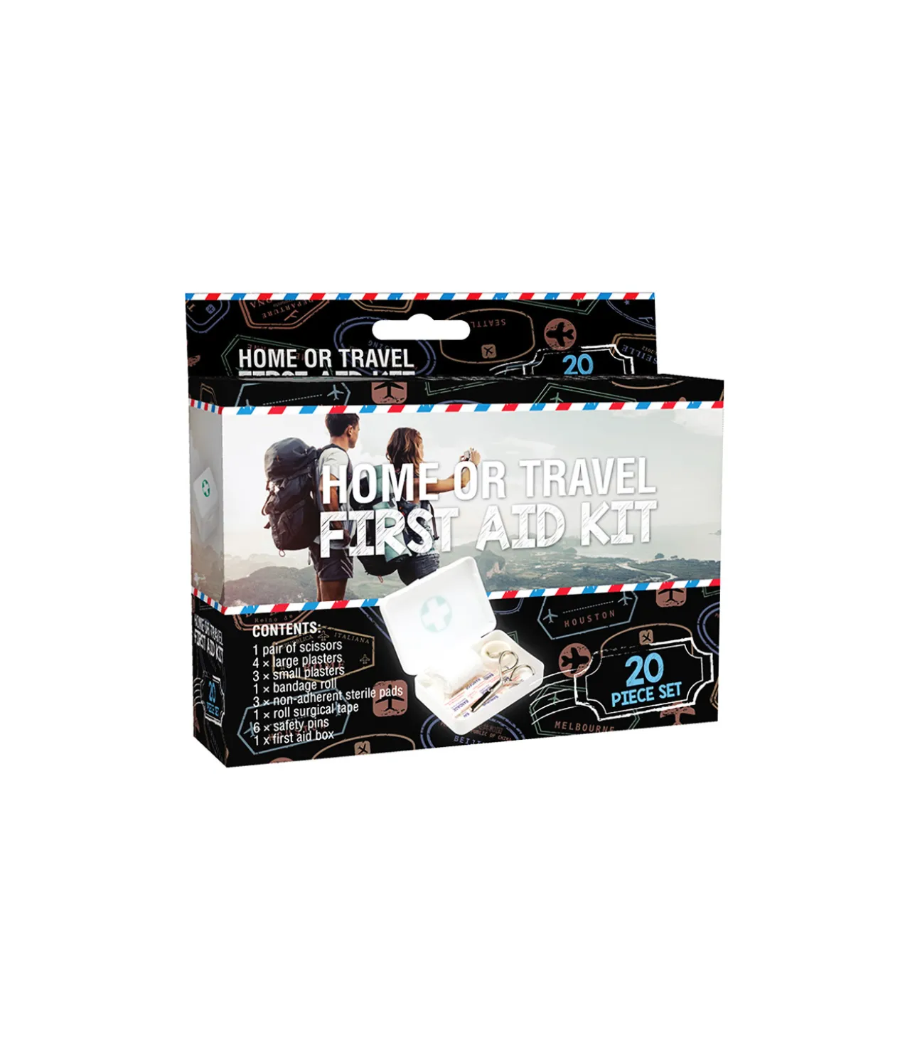 First Aid Kit In Case 20Pc