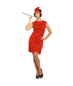 Flapper Lady Red Adults