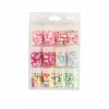Flower DIY Bead Ornament 12pc