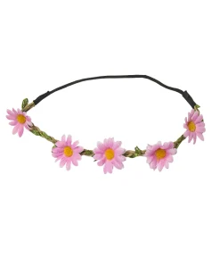 Flower Head Wrap Daisy Pink